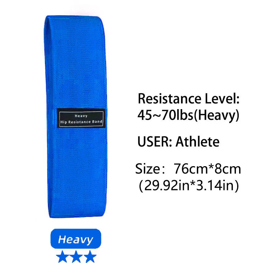 Resistance Bands Fitnessband, Fitnessbänder Stoff Widerstandsbänder für Krafttraining Muskelaufbau Hip Beintraining, Gymnastikband für Workout Yoga Pilates