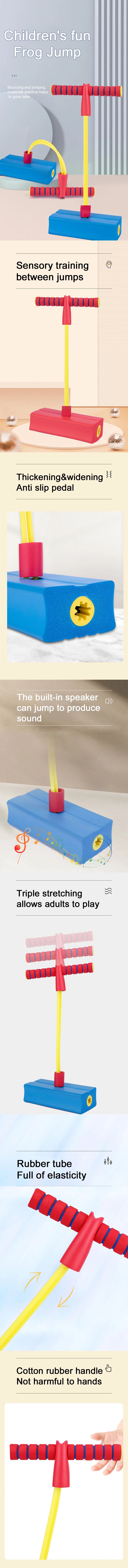 Frosch Hüpfstab für Kinder - Balance Trainer & Sprungtrainer für Indoor & Outdoor
