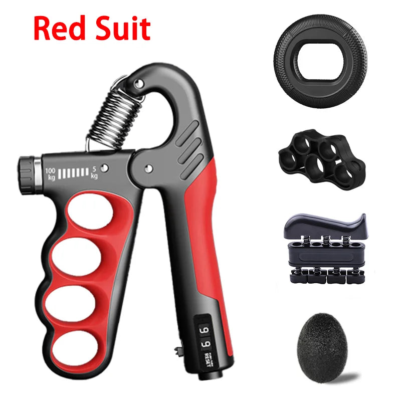 Handtrainer Verstellbar 5-150kg - Griffkraft Trainer für Unterarm & Handgelenk