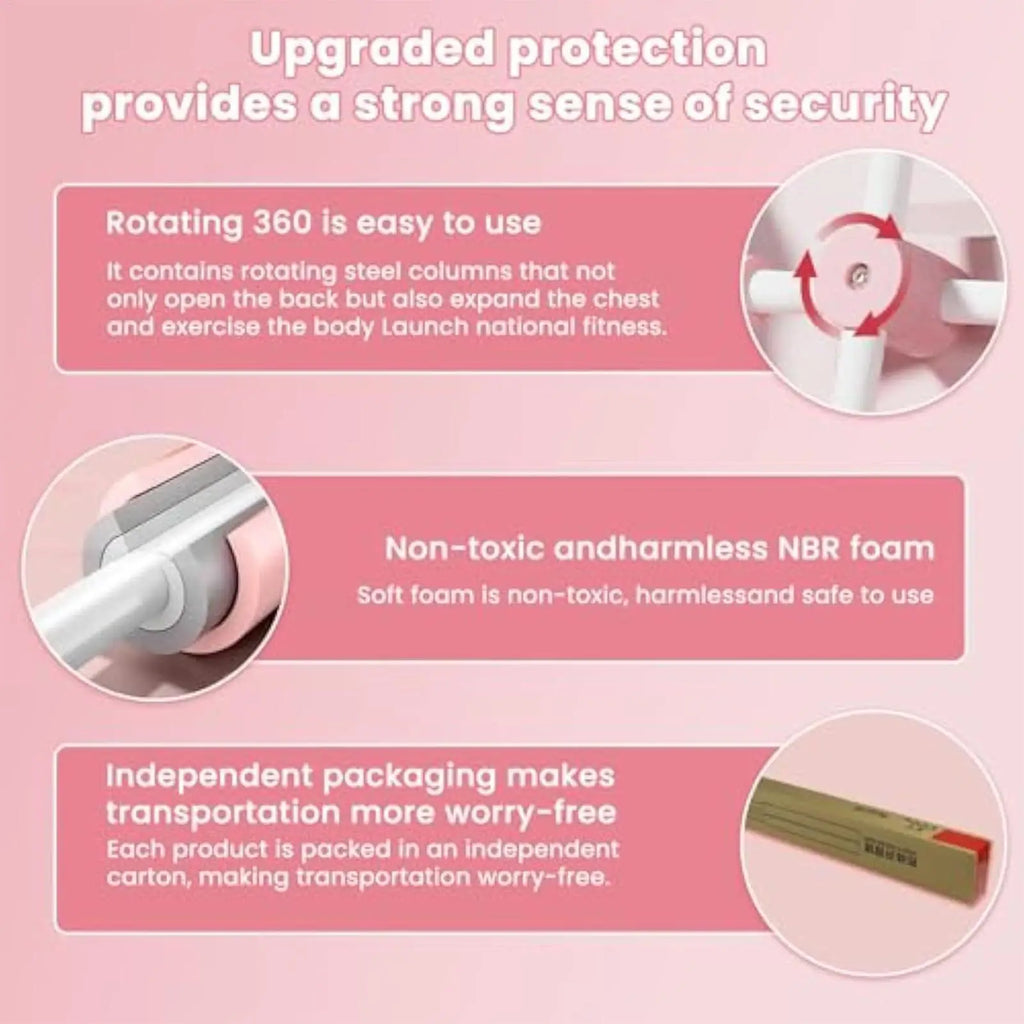 Yoga Haltungskorrektur-Stab - Teleskop Pilates Posture Corrector für Fitness & Training