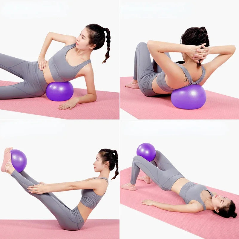 Pilates Ball 25cm - Yoga Balance Ball für Core Training & Fitness
